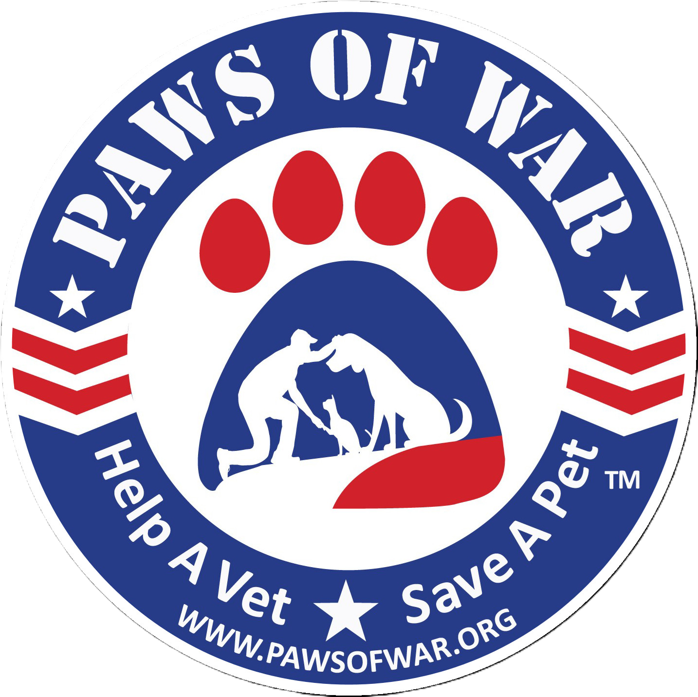 Paws of War logo